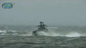 ВОЕННЫЕ КОРАБЛИ в штормовом море