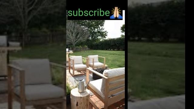 Beautiful chairs set / Beautiful garden chairs 2022 / Best wooden chairs set /#chair #garden