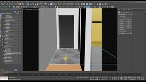 4_6 Урок 3ds max создаем материал CoronaPhysicalMtl керамогранита в интерьере