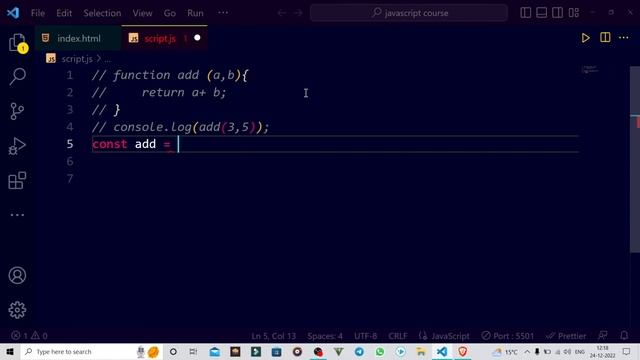 JavaScript full course | Arrow function | Part - 20 | Hindi смотреть онлайн