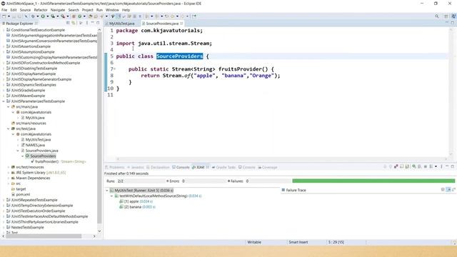 Parameterized Tests with @MethodSource in Junit 5 || @ParameterizedTest in Junit 5