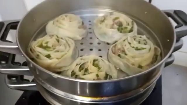 Манты-розочки (Гул-Ханум)