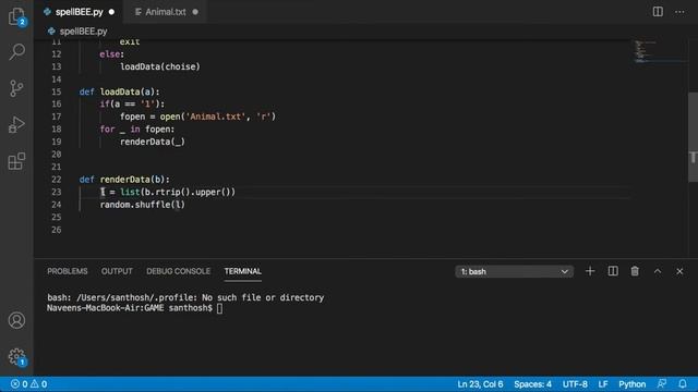 Build Python Game in TEN(10) minutes | #SpellBEE python Game programming | 2020 | Build and Learn