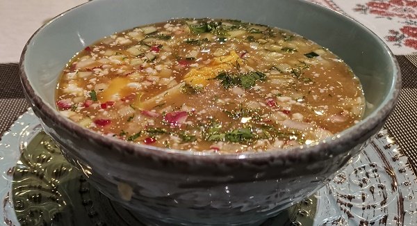 Окрошка на квасе. Рецепт за минуту смотреть онлайн