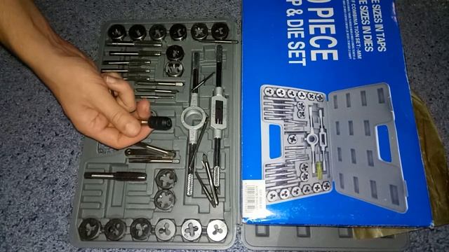 Набор инструментов для нарезания резьбы смотреть онлайн