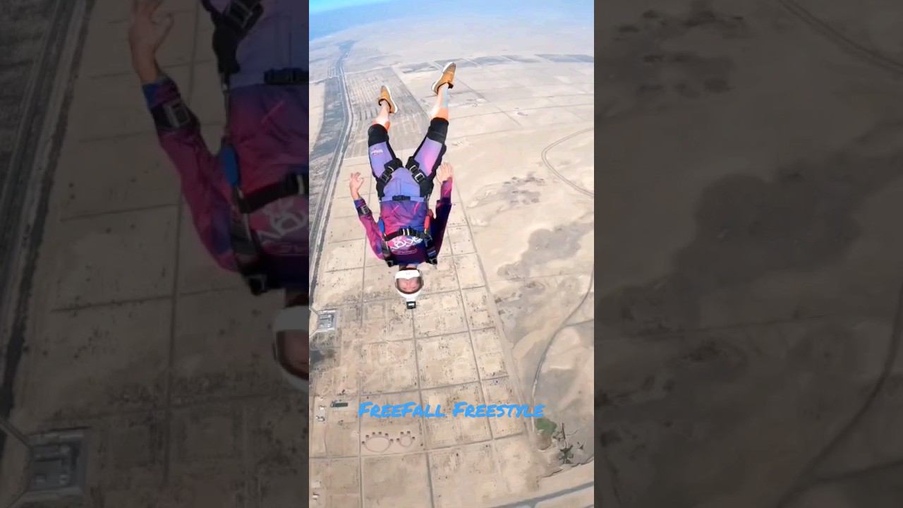 Freestyle in Freefall | Skydive PRO #freefall #freestyle смотреть онлайн