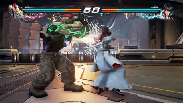 Tekken 7 Face off 3 | Jack-7 Vs Kazumi #tekken  #tekken7 смотреть онлайн