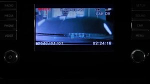 Подключение видеорегистратора на штатный монитор Audi, VW, Skoda