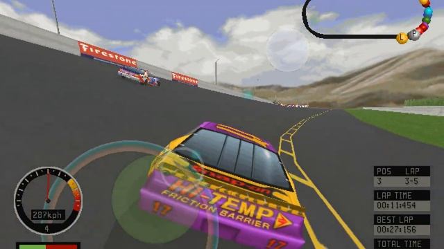 Andretti Racing PC Stock Car Gameplay (3Dfx mode) смотреть онлайн