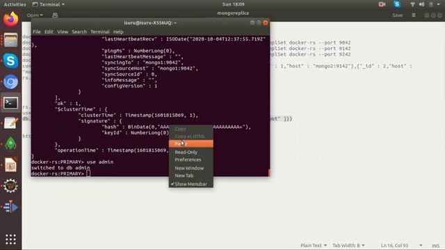 Setup MongoDB ReplicaSet with Docker and Robo3T on Linux смотреть онлайн