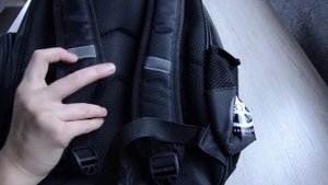 Водонепроницаемый Рюкзак Робот для Школьников. Светящиеся глаза