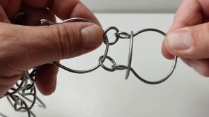 Подковы и кольца wire puzzle
