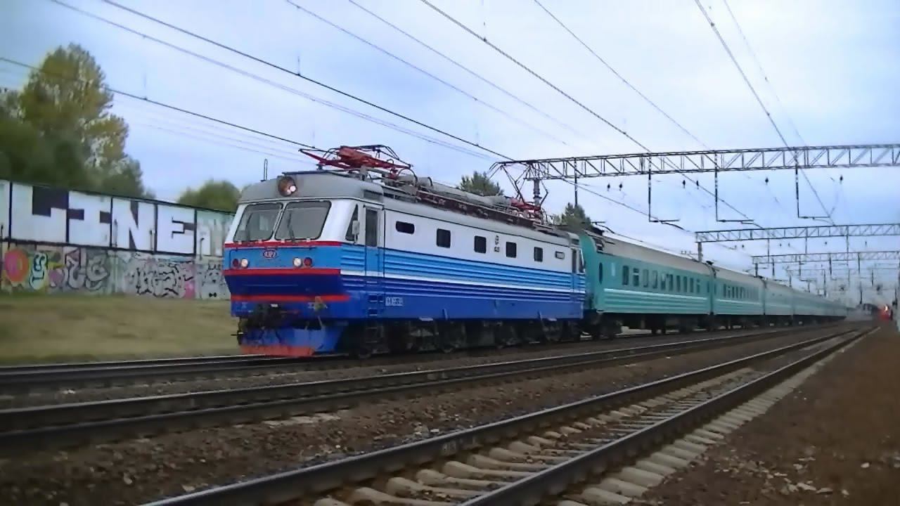 ЧС2К-353 с поездом №71 Астана - Москва смотреть онлайн