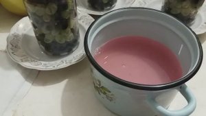 Виноград в легком сиропе на зиму #консервированныйвиноград #компотизвинограда