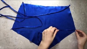 DIY : Как сшить топ с вырезом качели
