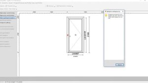 Пример построения Двери Татпроф тпт 65 с косым импостом в программе Orgadata Logical