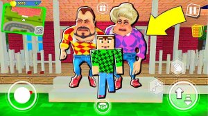 ИГРАЮ СЕМЬЯ МАЙНКРАФТ ПРИВЕТ СОСЕД - Dark Riddle ПОХОЖАЯ ИГРА на Hello Neighbor