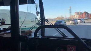 Поездка на автобусе Mercedes O405n. Маршрут 315, г. Липецк