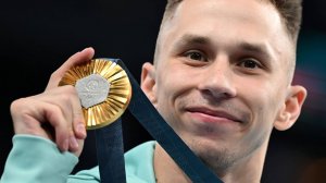 Золото Олимпиады в Париже по прыжкам на батуте завоевал белорус Иван Литвинович