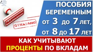 Как учитывают проценты по вкладам и почему органы соцзащиты или ПФР выносит решение об отказе?