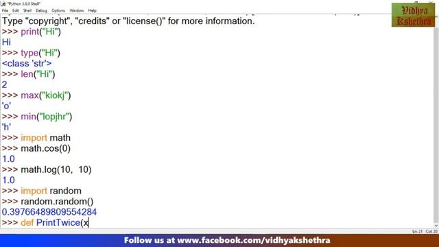 Python : Functions смотреть онлайн