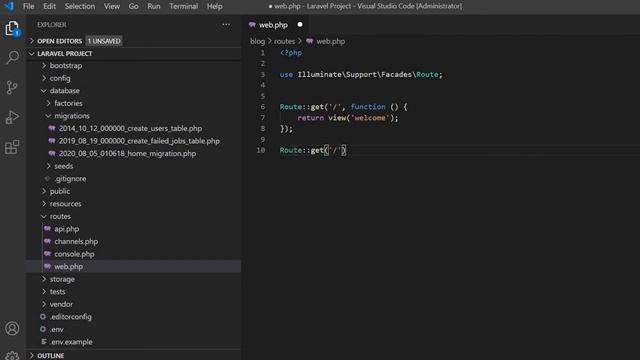 Laravel Bangla Tutorial || Basic Routing Part-4