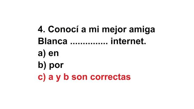 Тест по испанской грамматике уровень В2. Una prueba de gramática española nivel B2 смотреть онлайн