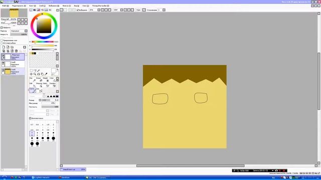 [Tutorial]Рисование головы из майнкрафта