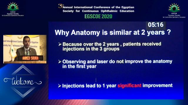 DME High VA patients Protocol V Dr Souka Lecture смотреть онлайн