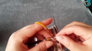 Следки ИнВиДа Космос  для нее спицами без швов.