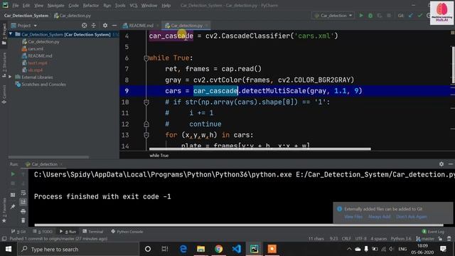 Car Detection using OpenCV Python [Full Tutorial]