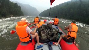 Сплав по Иркуту.  Большой порог.