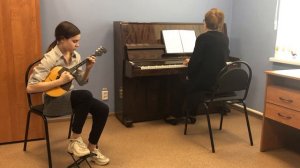 Дюран Чакона, Р.н.п  "То не ветер ветку клонит" обр. Дителя испл. Капран Инна