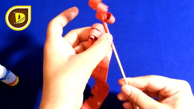 Как сделать аппликацию из цветной бумаги  #DIYpapercraft