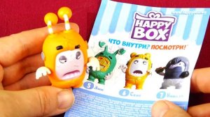Happy Box ЧУДДИКИ сюрпризы Смешные игрушки для детей Оддбодики