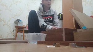 Сборка шкафа Белла и стола.