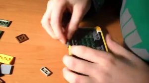 Сенсорный телефон из лего