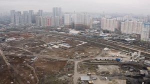 Пролетая над ЖК Матвеевский парк застройщика ПИК