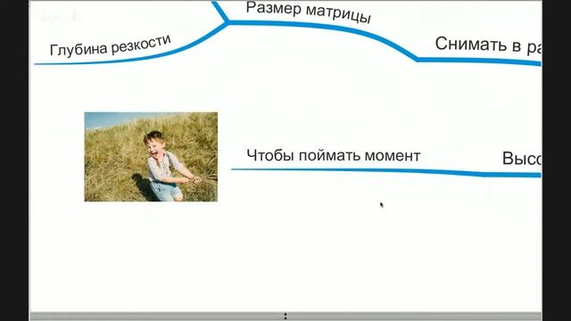 Занятие 1: выбор камеры