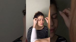 ПЕРМАНЕНТНЫЙ МАКИЯЖ|Эскиз бровей нитью для Татуажа|Прорисовка перед Перманентным Макияжем