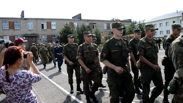 Присяга 16.07.16г. В/ч 72154 106 МТО г.Юрга смотреть онлайн