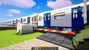 Тэм2 с вагонами метро типа “Ока”