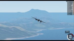 Обзор на самолёт B-25 Mitchell BeamNG Drive