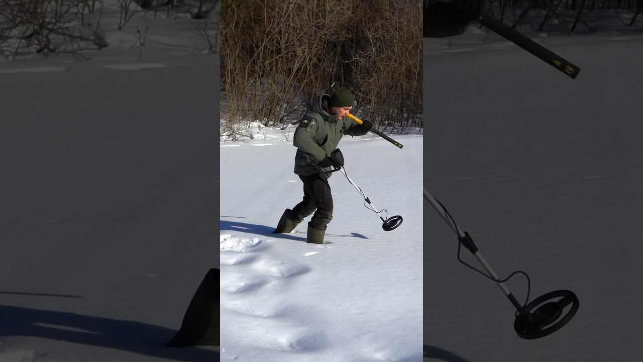 Опасные находки во льдах с помощью металлоискателя #жизньвиа #находки