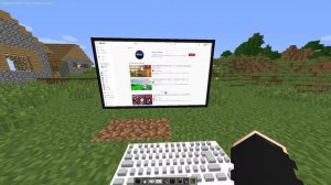 Обзор мода Web Displays Майнкрафт \\ Мод на браузер, интернет и кинотеатр в Minecraft \\ 1.12.2