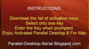 Parallels Desktop 8 For Mac Activation Key