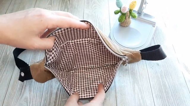 СШИЛА СУМКУ ПО ГОТОВОЙ ВЫКРОЙКЕ #шьюсама#ручнаяработа#sewing