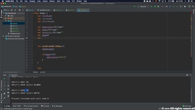 Kotlin Classes and Objects Functions смотреть онлайн