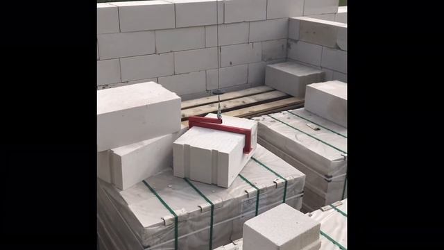 Транспортировочный захват для газобетонных блоков. смотреть онлайн