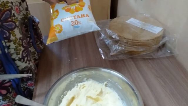 Крем для торта самый простой рецепт НЕ ПРИТОРНЫЙ !